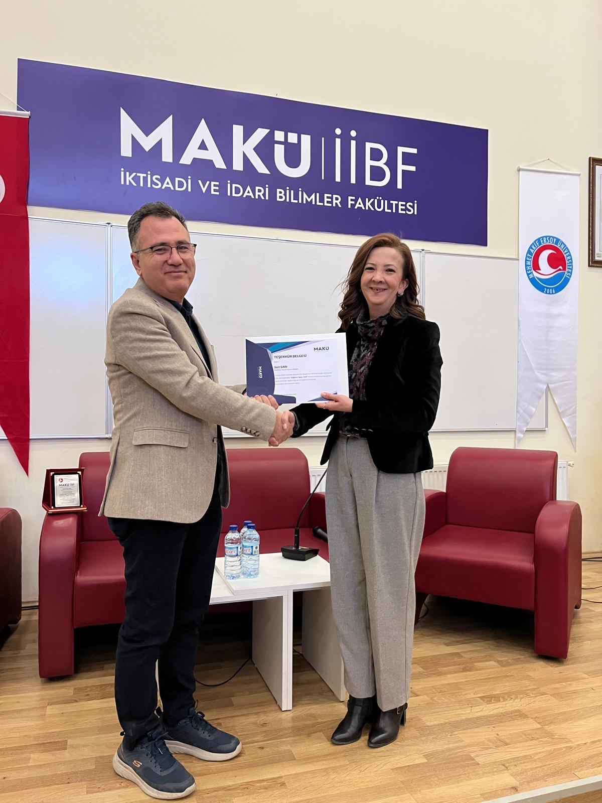 MAKÜ Sağlık Yönetimi Bölümü ile Harika Bir Etkinlik Gerçekleştirdik