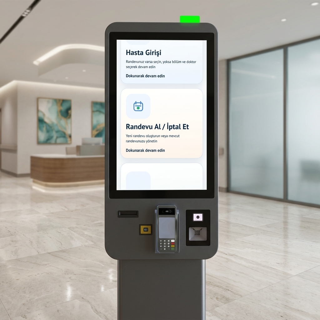 Kiosk örnek ekran görüntüsü 1